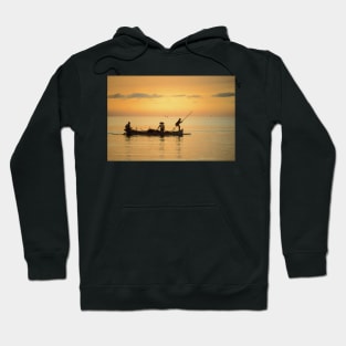 Fishermen at Dusk Hoodie